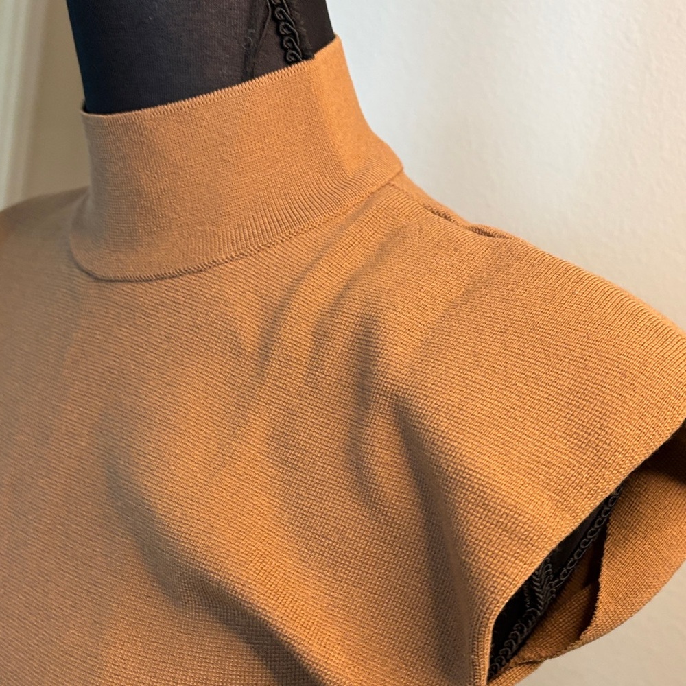 ZARA Elegant Tan Women's Top - Picture 5 of 7